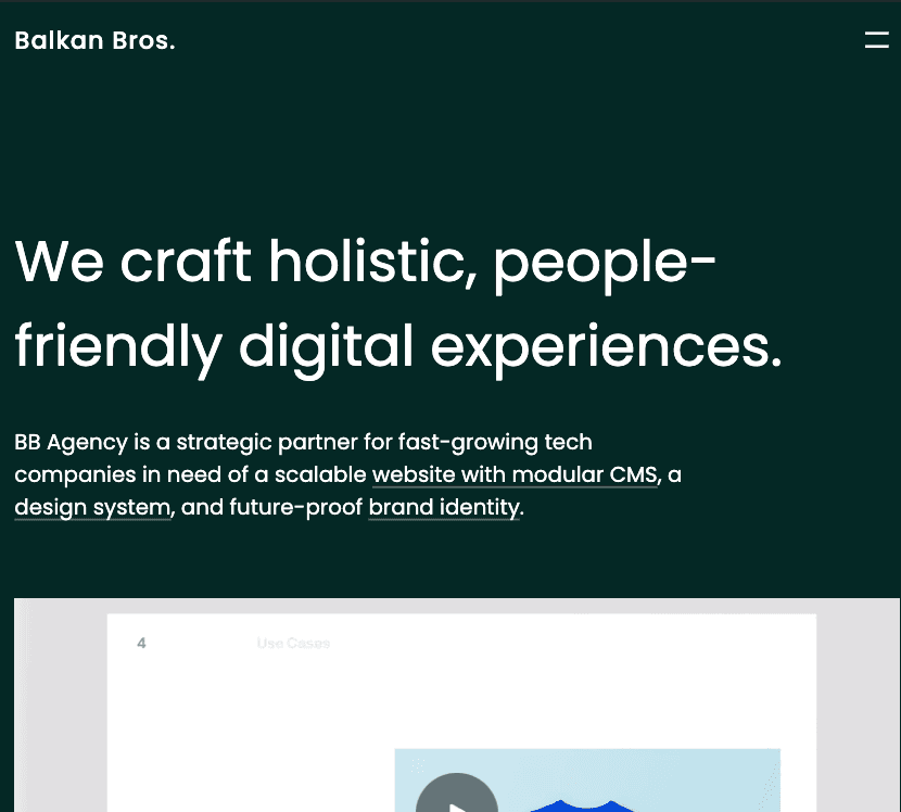 balkan bros website copy